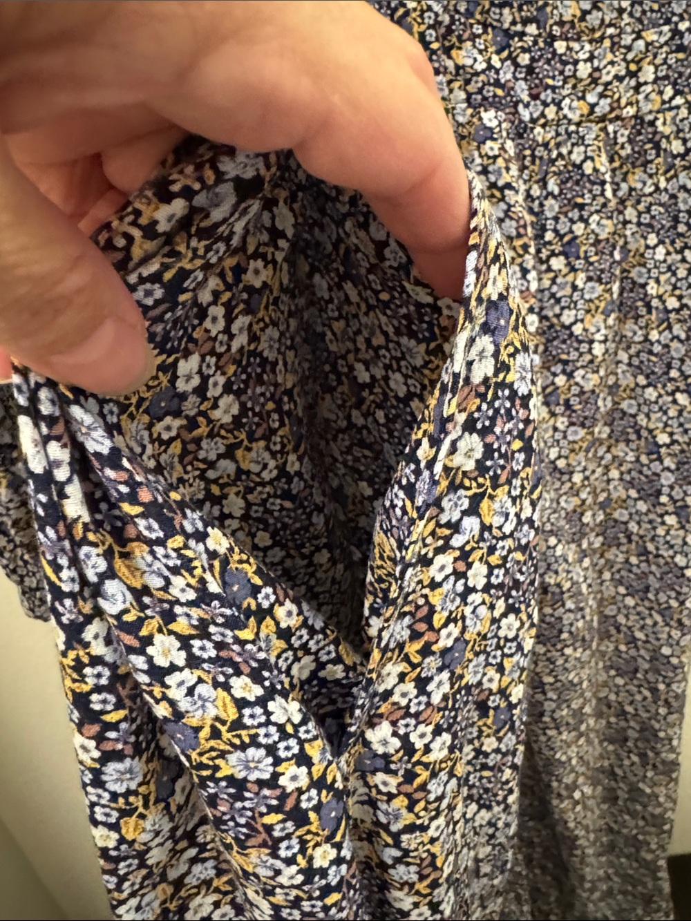 Chaps Navy Floral Maxi Dress - Picture 5 of 12
